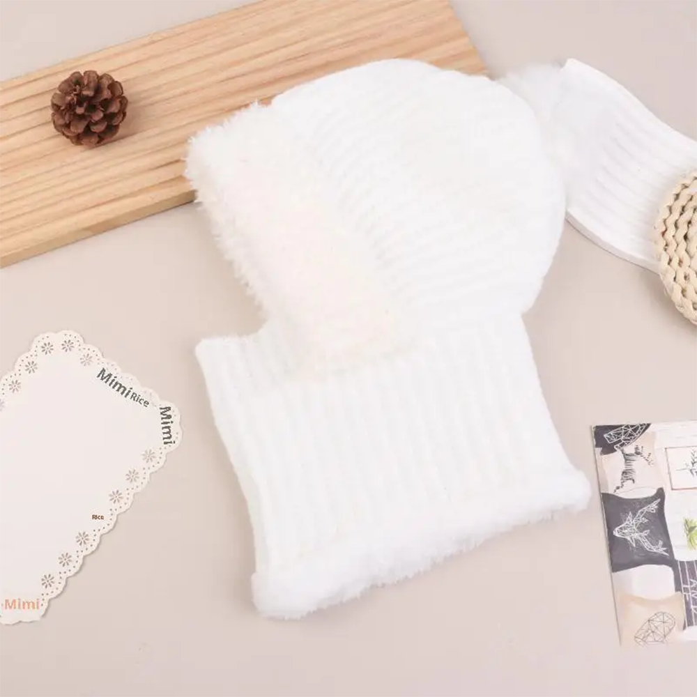 Bonnet 2-en-1 Cache-Cou Intégré