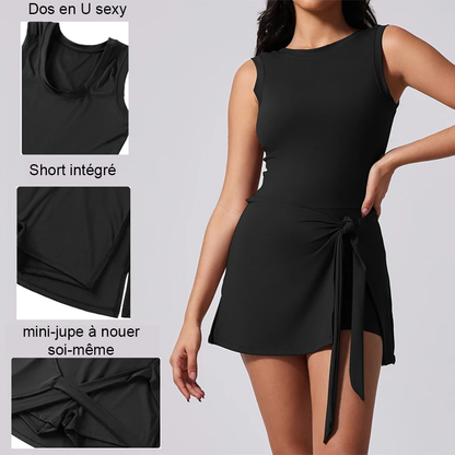 Robe Élégante avec Short Intégré KSK