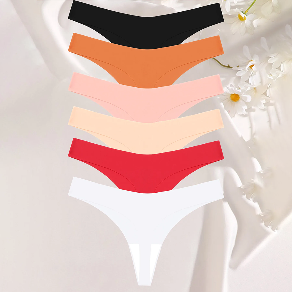 Strings Sans Couture Soie Glacée