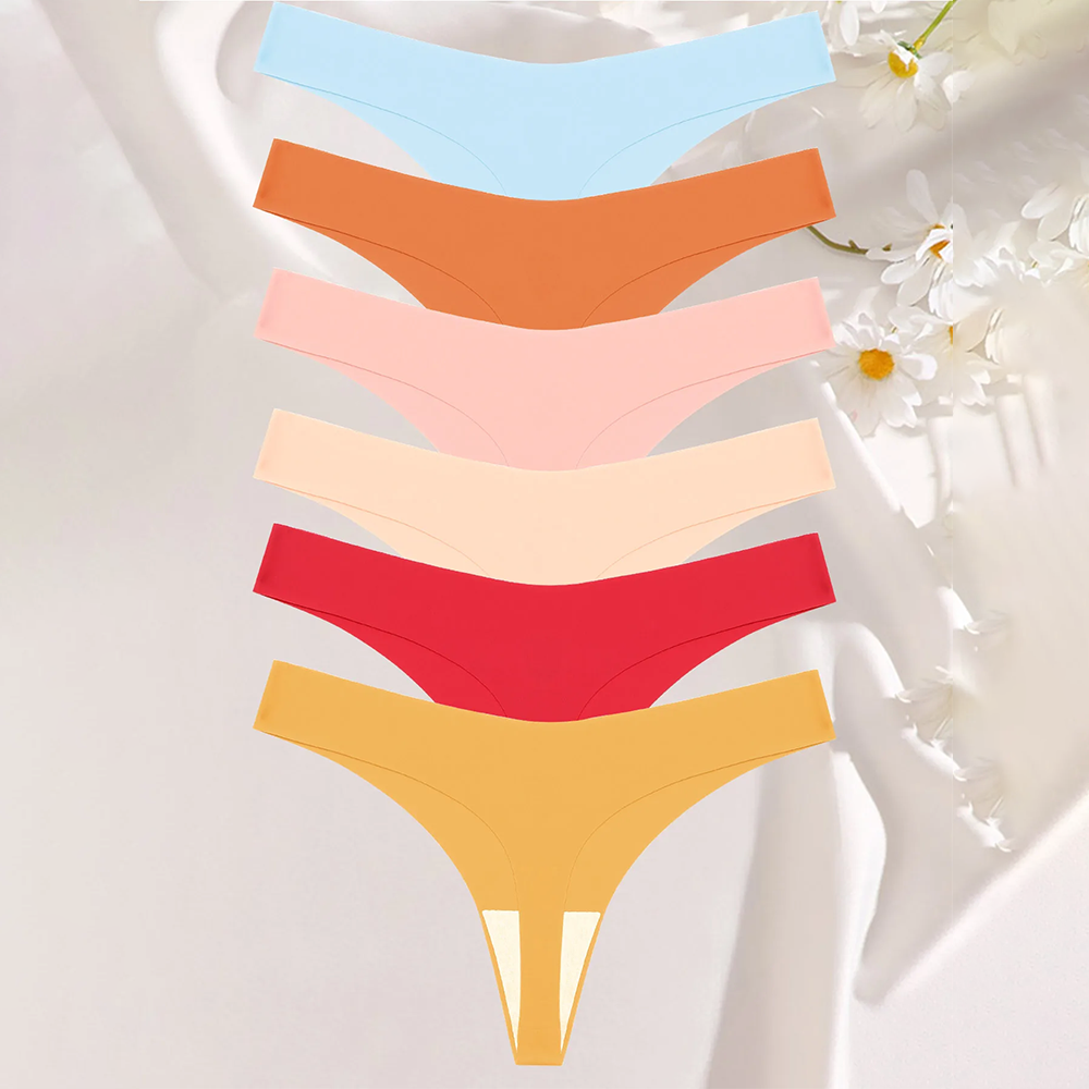 Strings Sans Couture Soie Glacée