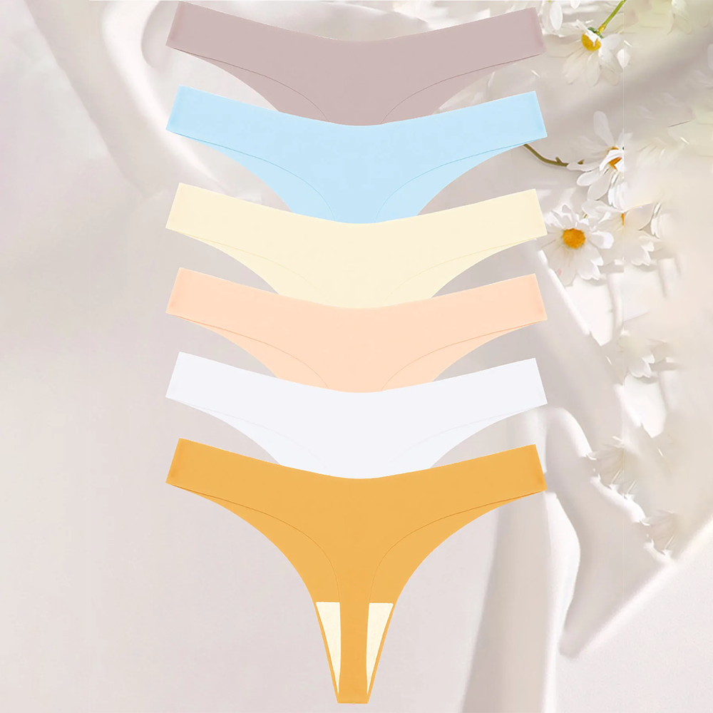 Strings Sans Couture Soie Glacée