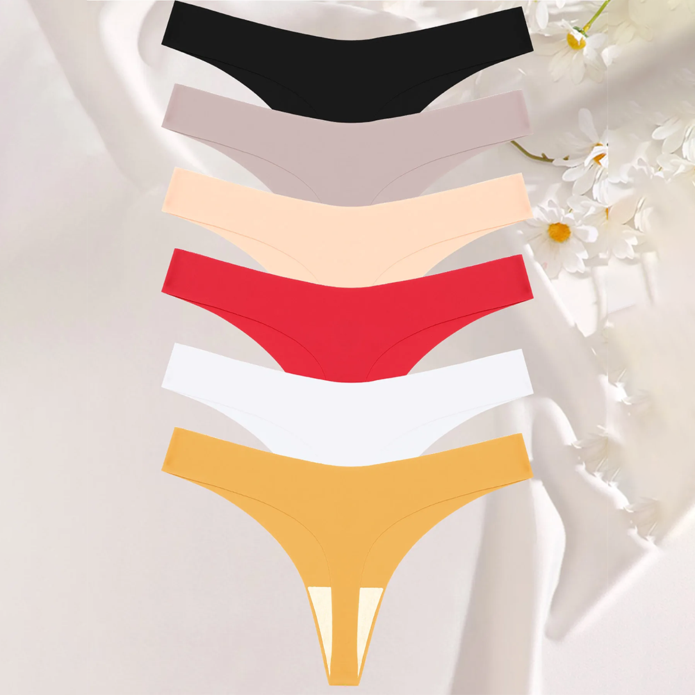 Strings Sans Couture Soie Glacée